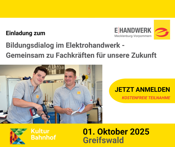 Bildungsdialog am 01.10.2025 in Greifswald
