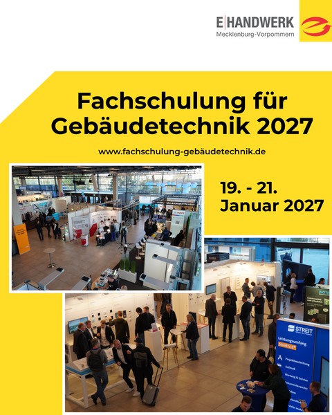Fachschulung für Gebäudetechnik 2027
