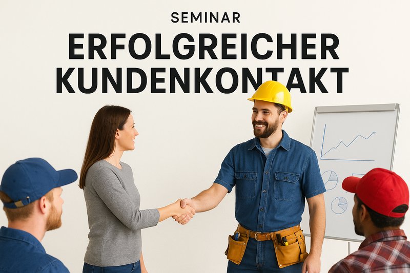 Titelbild zur Veranstaltung Erfolgreicher Kundenkontakt